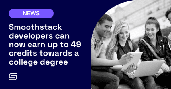 Smoothstack developers can now earn up to 49 credits towards a college degree