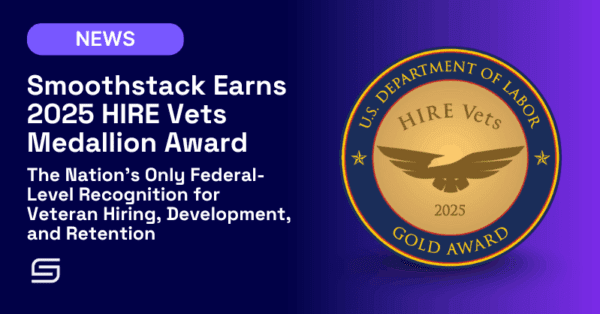 Smoothstack Earns 2025 HIRE Vets Medallion Award